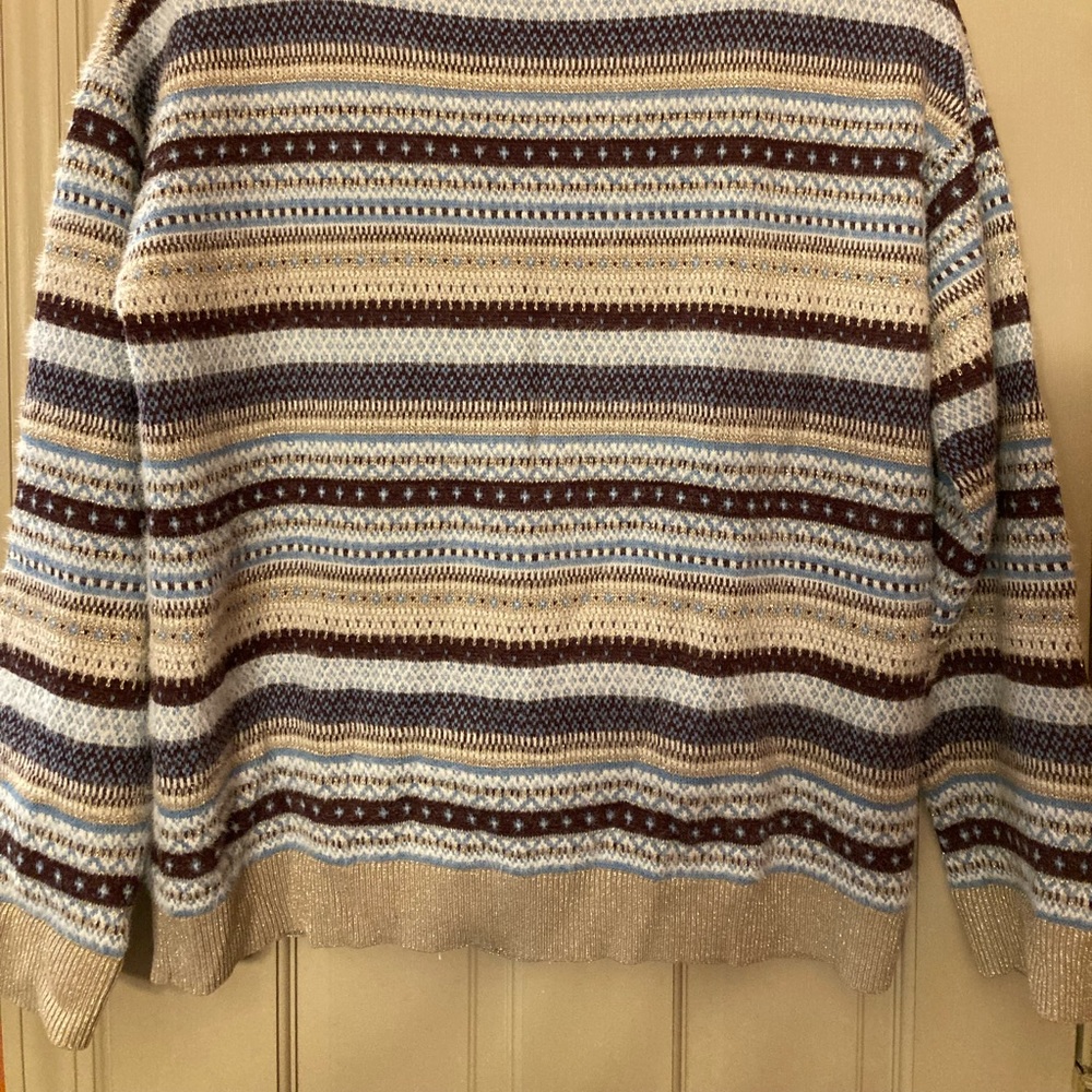 Striped Knit Sweater